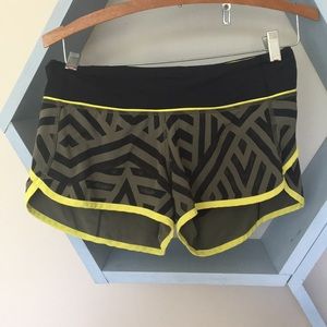 Lululemon running shorts. Size 4
